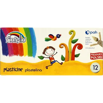 Modelovací hmota Plastelína Fiorello 12 ks