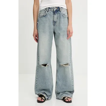 Dámské džíny Džíny Answear.LAB dámské, modrá barva 1783.tos 55X, vel. XS