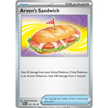 Karetní hra Arven's Sandwich 161/182 - Destined Rivals Typ karty: Reverse Holo