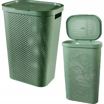 Koš na prádlo Koš na prádlo CURVER INFINITY Ažurový 60 L zelený