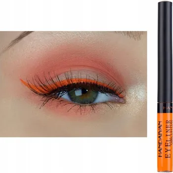 Oční linky Precizní tekutá oční linka v peru matná linka kočičí oko oranžová #7