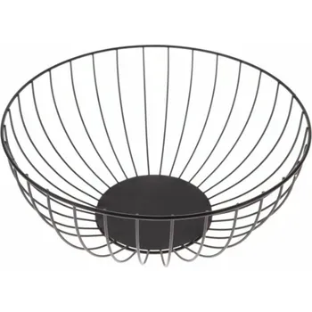 Casa de Engel Home Kovová miska, černá, 0/48 Fialová UNI (2830163)