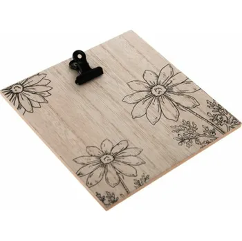 Casa de Engel Home Dřevěná nástěnka, 4/72 Fialová UNI (2830393)