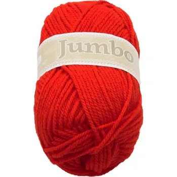Příze Příze JUMBO Červená BX6670 - 100g / 147 m