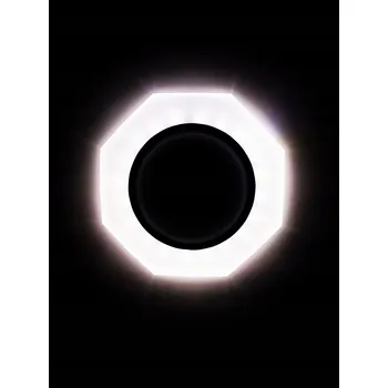 Stropní skleněné svítidlo zapuštěné LED pásek GX53 matné