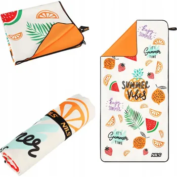 Ručník Sportovní turistický ručník z mikrovlákna 160x80 cm rychleschnoucí Nils