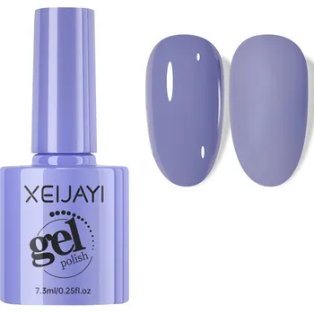 Přípravek na nehty Hybridní lak na nehty UV/LED 7,3 ml /g Fialová C117