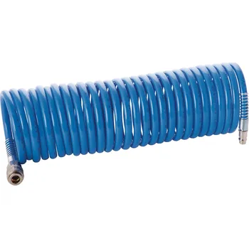 Příslušenství ke kompresoru Spirálová hadice Aerotec PU 8/12 mm - 7,5 m