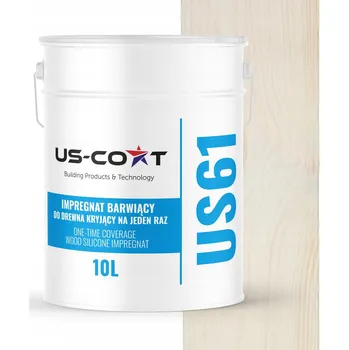 Lak na dřevo IMPREGNACE NA DŘEVO LAZURA S OCHRANNÝM A BARVÍCÍM ÚČINKEM SE SILIKONEM JEDNOVRSTVÁ UV BÍLÁ 5L