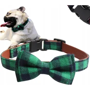 Obojek pro psa Obojek s motýlkem pro psa ROCCO Zelený S