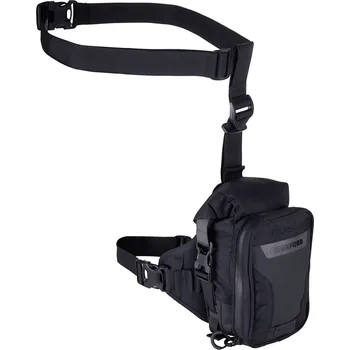 Zavazadlo na motocykl Kapsička na stehno Oxford Atlas L-2 černá 2 l