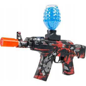 Dětská zbraň PISTOLE PUŠKA NA GELOVÉ KULIČKY ELEKTRICKÝ AUTOMAT + KULIČKY SADA