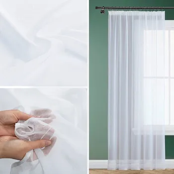 Záclona NatureVeil – Přírodní batistová záclona 140 × 270 cm