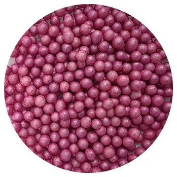 Přisada na vaření a pečení Cukrovo-rýžové perly tmavě růžové 7mm 80g - I LOVE CAKES