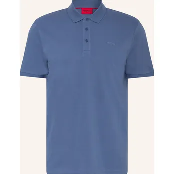 Pánská košile Hugo Pánská Polokošile Z Piké Donos Regular Fit, modrá, S