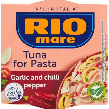 Potravina Rio Mare Tuna for Pasta s česnekem a chilli 160g
