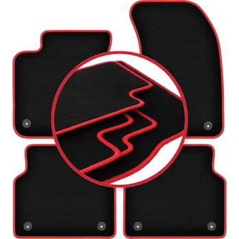 autokoberec Velurové autokoberce Wielganizator, sada 4 kusů