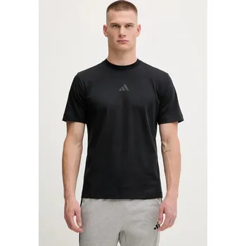 Pánské tričko Bavlněné tričko adidas City Escape JF3254 černá 99X, vel. L