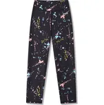 Dívčí funkční legíny - Wolf T2591, černá / skvrny Barva: Černá, Velikost: 152