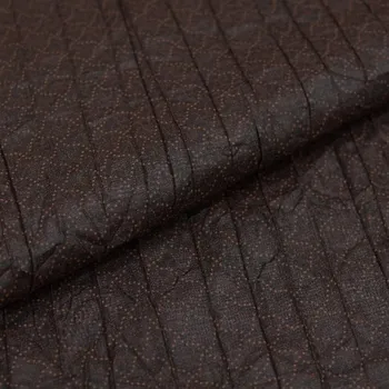 Šatovka 10130 kreš hnědá, tečkovaný vzor, š.130