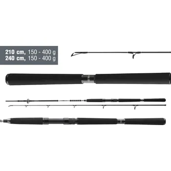 Rybářský prut Přívlačový prut Daiwa BG Offshore Boat - 2,40 m, 150 - 400 g