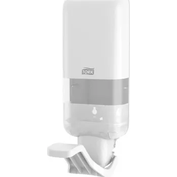 TORK Dávkovač na mýdla a dezinfekční prostředky na ruce s loketní pákou S4, bílý, 564100