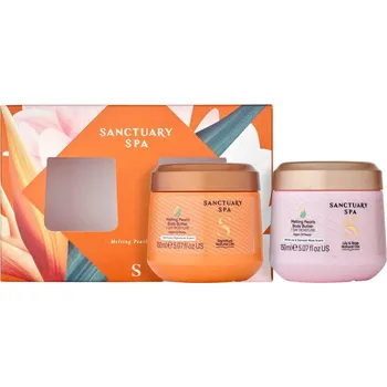 Kosmetická sada SANCTUARY SPA Dárková sada Duo perlových tělových másel, 2 ks