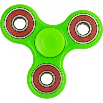 Gadget Fidget Spinner, 4ložiskový zelený a červený