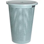 EXCELLENT HOUSEWARE Koš na prádlo s víkem 35 l 40 x 52 cm zelený KO-Y54231170zele