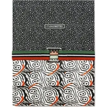 Zápisník Zápisník A6 s hladkými listy Make Notes, 80 listů