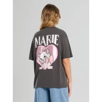 Dámské tričko Sinsay - Bavlněná košilka s potiskem The Aristocats - šedá - 498DO-90X - 498DO-90X-L