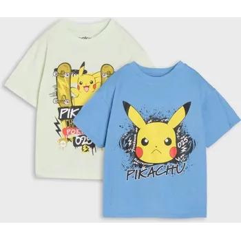 Chlapecké tričko Sinsay - Sada 2 triček Pokémon - vícebarevná - 292DZ-MLC - 292DZ-MLC-140