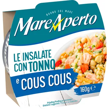 Hotové jídlo Escuris Tuňákový salát s kuskusem 160g