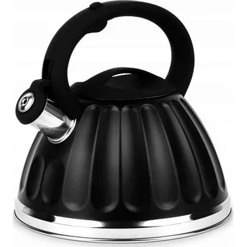 Konvice na čaj Tradiční ocelová Konvice Konighoffer , 3 l, černá