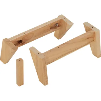 přebalovací pult a komoda Dřevěné nohy k přebalovacím komodám Berlin - Jádrový buk masiv Kod: BERLIN-DP15-1