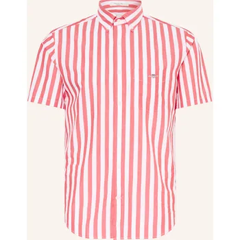 Pánská košile Gant Pánská Košile S Krátkým Rukávem Regular Fit, červená /...