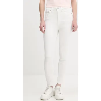 Dámské džíny Džíny Calvin Klein Jeans LV047B795G bílá 00X, vel. 25