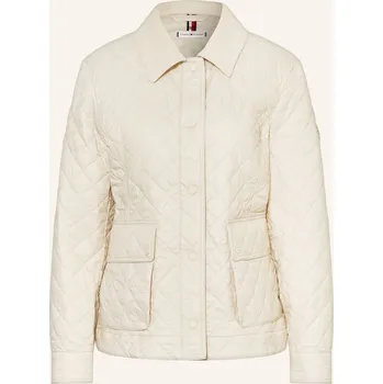 Tommy Hilfiger Dámská Prošívaná Bunda, krémová, 36