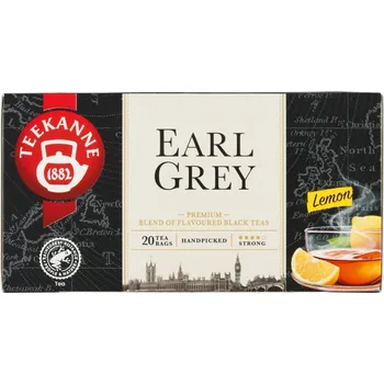 Čaj Teekanne Earl Grey Lemon černý čaj aromatizovaný 20 x 1,65g (33g)
