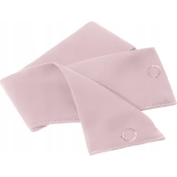 Obraz Růžová Pudrová Tmavě Šedá Šerpa na závěsy 8x140 elegantní doplněk interiéru SOFT