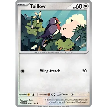 Sběratelská karetní hra Taillow 156/182 - Destined Rivals Typ karty: Non-Holo