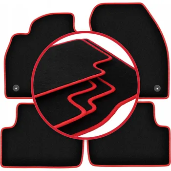 autokoberec Velurové autokoberce Wielganizator, sada 4 kusů