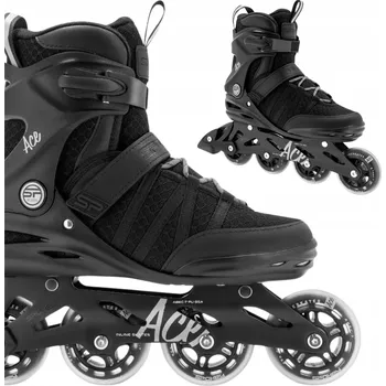 Kolečkové brusle Kolečkové Brusle pro dospělé pro rekreační fitness ABEC-9 Spokey ACE vel. 39