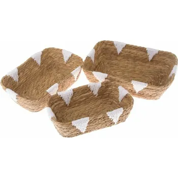 Vánoce Casa de Engel Home Pletený košík - 3ks, 0/12 Fialová UNI (2828925)