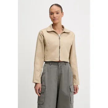 Pánská větrovka Džínová bunda adidas Originals Firebird JX7600 béžová 12X, vel. L