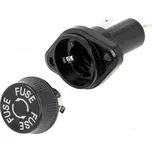 SCI Zásuvka válcové pojistky 10,3x38mm 30A 600V na panel UL94V-0