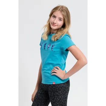 Pánské tričko CityZen - DOROTKA Dětské tričko petrolejové s potiskem 128–134
