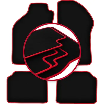 autokoberec Velurové autokoberce Wielganizator, sada 4 kusů