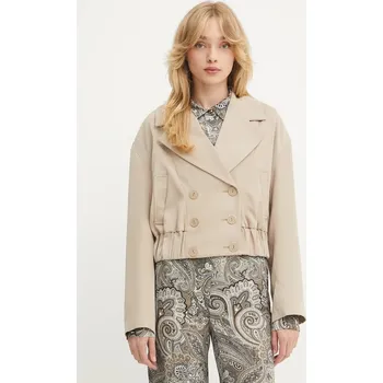 Dámská casual bunda Bunda s příměsí vlny Marciano by Guess NINA 5YGL04.7340A béžová 80X, vel. 36