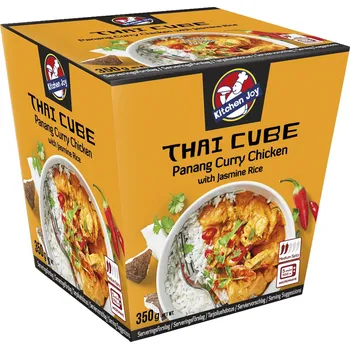 Hotové jídlo Kuřecí Panang Curry s jasmínovou rýží 350g